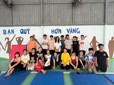 TRE với trẻ em tại Trung tâm bảo trợ trẻ em đường phố Đà Nẵng